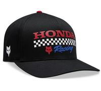 Fox Racing Fox Honda Flexfit Hat Black / Red HRC Baseball Cap 33382