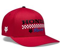 FOX X HONDA FLEXFIT Schildkappe rot L-XL