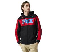 FOX Honda Zip Hoodie, black-red, size S for Men