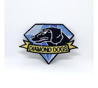 Fox Hound Diamond Dogs Metal Gear Solid Big Boss Snake Embroidered Patch