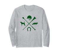 Fox Hunting Gift for Huntsman Master Of Hound Fox Hunter Long Sleeve T-Shirt