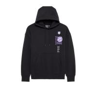 Fox Hoodie Image Phantom Oversized Fleece Zip Black M