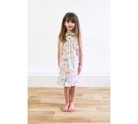Fox In A Box Girl's Bouncing Bunny Sleeveless Cotton Nightie | Size: 5-6 Years Fox In A Box Multicolor 5-6 Years