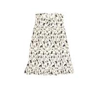 Fox In A Box Girl's Crazy Cat Cotton Sleeveless Nightie Cream | Size: 8-9 Years Fox In A Box Cream 8-9 Years