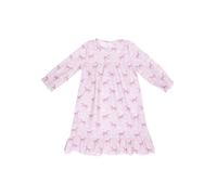 Fox In A Box Girl's Magical Unicorn Rose Cotton Three Quarter Nightie | Size: 3-4 Years Fox In A Box Rose 3-4 Years