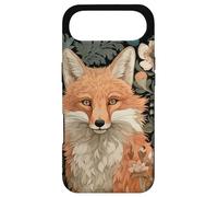 Fox in an Elegant William Morris Style Garden Case for iPhone Air