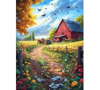 Fox in Moonlit Forest 500 Pc DIY Jigsaw Puzzle Mitos Animal Planta Puzzles for Adults Teens Hard Challenging Team Building Stress Reducing Autumn Rigid Cardboard 500 PCS