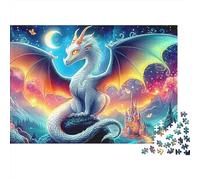 Fox in Paris 300 Piece Beautiful Pictures Jigsaw Puzzle for Adults - Relaxing Challenge, Educational Brain Teaser, Home Décor (300pcs (40x28cm))