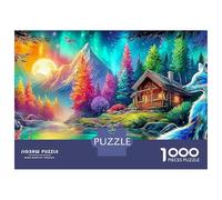 Fox in Snow 1000 Piece Jigsaw Puzzle with Whimsical Design - A Charming Challenge for Adults And Kids Age 14 Years Up38x26cm/1000pcs