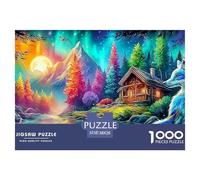 Fox in SnowPremium Jigsaw Puzzles for Adults A 1000-Piece Advanced-Level Set Featuring Challenging And Educational Games - Designed As The Jigsaw Puzzles for Adults And Mature Kids Aged
