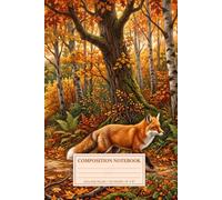 Fox in the Autumn Forest: Lined notebook for notes, ideas, and daily writing