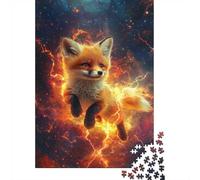 Fox in The Cosmos -1, Jigsaw for Adults, 1000 Pieces, 52x38cm/1000pcs