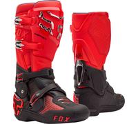 FOX Instinct Motocross Boots, black-red, size 45 for Men