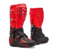 FOX Instinct Motocross Boots, black-red, size 46 for Men