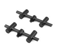 Fox International Black Label Carbon Adjustable Rod Pod Buzz Bar 2 Sections