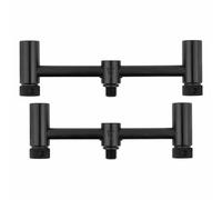 Fox International Black Label Slim Adjustable 2 Rod Pod Buzz Bar
