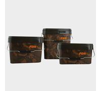Fox International Camo Square Bucket 5 Litree - Green, Green