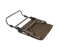 FOX Camolite Combo Chair | Carp Fishing Bed Buddy | Use Across the Bedchair, at Front of a Bivvy, or as a Stand-alone Low Chair | Easy Height Adjustment | Large Swiveling Mud Feet | Code CBC132