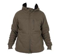 Fox International Collection Sherpa Full Zip Sweatshirt Green M Men