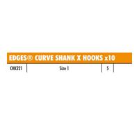 Fox Edges Curve Shank X - 10 Carp Hooks