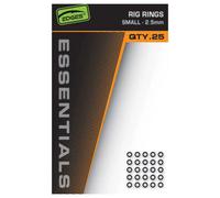 Fox Edges Rig Rings - 25 Ringe für Karpfenmontagen