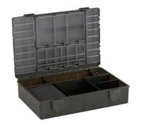 Fox Loaded Medium Fishing Tackle Box, Black One Size