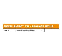 Fox Edges Rapide Slow Melt PVA Bags: 55 x 120mm