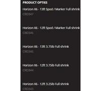 Full-shrink marker rod Fox Horizon X6 Noir TU