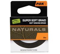 Fox International Naturals Soft Braid Hooklength 20 M Carpfishing Line 20 Lbs