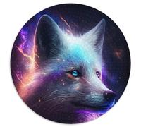 Fox JigsawPuzzle 1000 Pieces for Adults 1000Pc Adults Round Jigsaw Puzzle Educational Toy for Teenagers, Home Office Decor (Size 67.5x67.5cm)