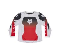 FOX 180 Shield Kids Motocross Jersey, red/white/black, size K-M