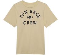 Fox Junior Race Crew Cream YL T-Shirt