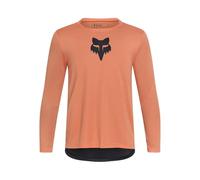 Fox Junior Ranger Head Coral YXL Long-Sleeved Cycling Jersey