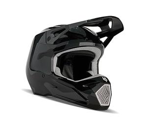 Fox JUNIOR V1 HELMET BNKR BLACK CAMO YL