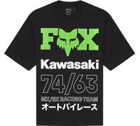 FOX Kawasaki Oversized T-Shirt, black, size S for Men