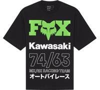 FOX Kawasaki Oversized T-Shirt, black, size XL