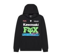 FOX Kawasaki Pullover Hoodie BlackS Black