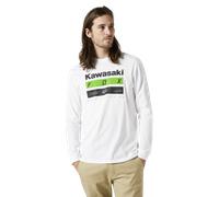 FOX Kawi Stripes LS Premium T-Shirt Optic WhiteXL Optic White