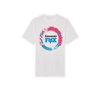 FOX Kawasaki T-Shirt, white, size S for Men