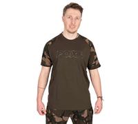 Fox Khaki / Camo Outline T-Shirt / Carp Fishing Clothing