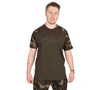 Fox Khaki / Camo Outline T-Shirt / Carp Fishing Clothing