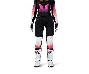 Fox Lady 180 Pants Skinny Black/Pink 12