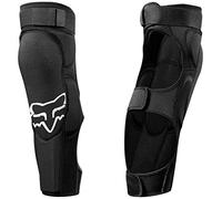 Fox Launch D3O Knee/Shin Guard - Black, Small/Pair Set Leg Guard Pad Tough Padding Safety Safe Protective Protector Protect Body Man Male Unisex Bicycle Cycling Cycle Biking Bike MTB Downhill Ride