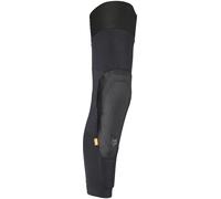 Fox Racing - Launch Elite Knee/Shin Guards - D3O Mountain Bike Motocross Protectors - Poron Protection, SuperFabric, Flexible, Guards, Mountainbike Cycling, Black, S