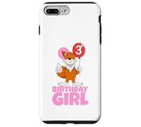 Fox Lover Themed Party 3 Year Old Girls Case for iPhone 7 Plus/8 Plus