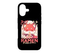 Fox Loving Ramen Kawaii Neko Fox Ramen Case for iPhone 17