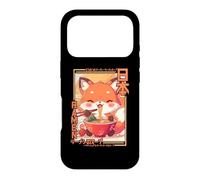 Fox Loving Ramen Kawaii Neko Fox Ramen Case for iPhone 17 Pro