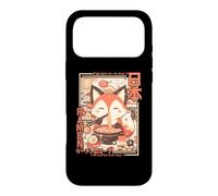 Fox Loving Ramen Kawaii Neko Fox Ramen Case for iPhone 17 Pro Max