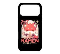 Fox Loving Ramen Kawaii Neko Fox Ramen Case for iPhone 17 Pro Max