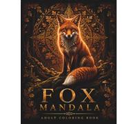 Fox Mandala Coloring Book: 30 Premium Fox Designs Featuring Sacred Geometry, Woodland Elegance, Botanical Patterns & Intricate Mandalas for ... (StillHaven Animal Mandalas Collection)